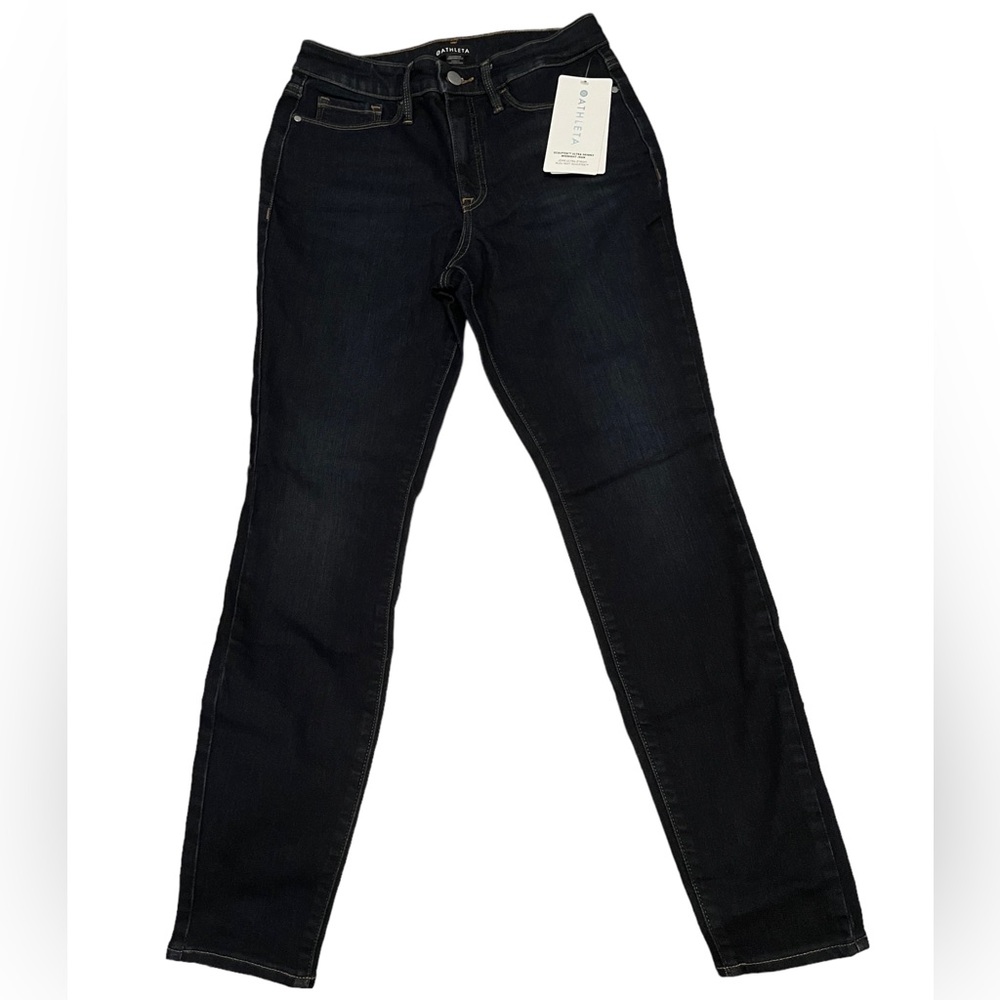 Athleta Sculptek Ultra Skinny Jean, Midnight, Size 8, NWT